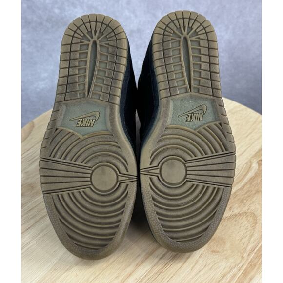 Women’s Nike Dunk Sky Hi Essential Size 7 US Black Gum Hidden Wedge 644877-006 - Picture 9 of 11